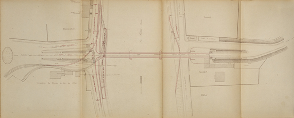 projet de reconstruction du pont suspendu (1912).  © Région Bourgogne-Franche-Comté, Inventaire du patrimoine