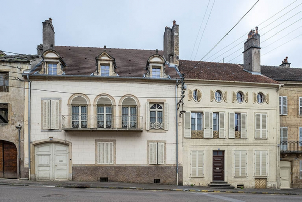 La rue Bontemps : n° 24 et 26. © Région Bourgogne-Franche-Comté, Inventaire du patrimoine