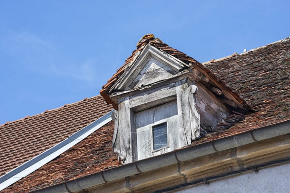 La lucarne ancienne.  © Région Bourgogne-Franche-Comté, Inventaire du patrimoine