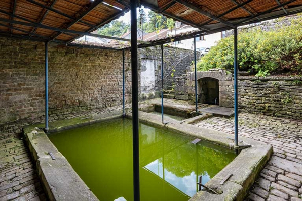 Les deux bassins depuis l'est. © Région Bourgogne-Franche-Comté, Inventaire du patrimoine Les deux bassins depuis l'est. © Région Bourgogne-Franche-Comté, Inventaire du patrimoine