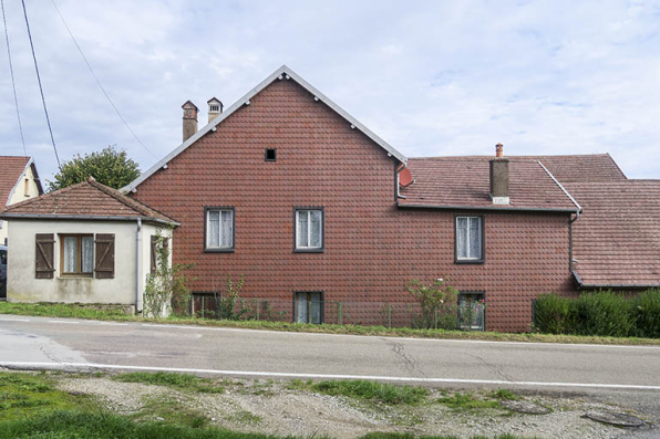 Elévation côté rue. © Région Bourgogne-Franche-Comté, Inventaire du patrimoine