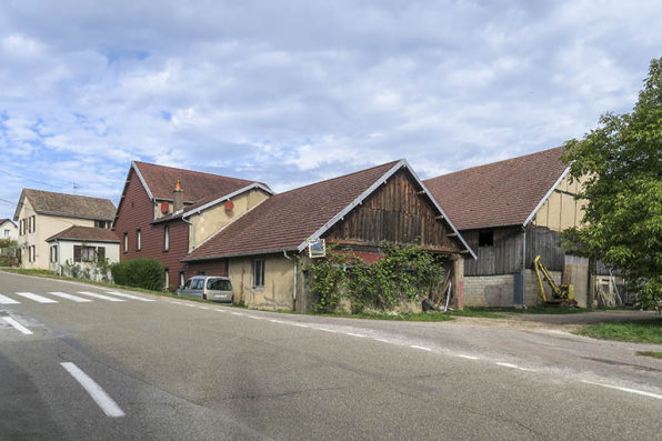 Vue d'ensemble, depuis le sud. © Région Bourgogne-Franche-Comté, Inventaire du patrimoine