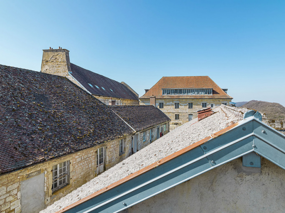 Toit à croupe du bâtiment. © Région Bourgogne-Franche-Comté, Inventaire du patrimoine