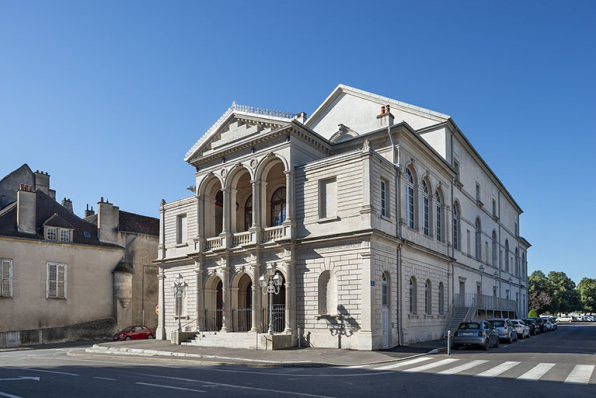 Théâtre municipal : vue d'ensemble. © Région Bourgogne-Franche-Comté, Inventaire du patrimoine