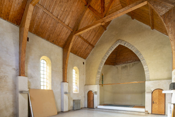 Vue intérieure de trois quarts. © Région Bourgogne-Franche-Comté, Inventaire du patrimoine Vue intérieure de trois quarts. © Région Bourgogne-Franche-Comté, Inventaire du patrimoine