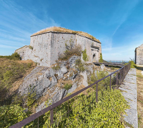 Fort Belin : le cavalier. © Région Bourgogne-Franche-Comté, Inventaire du patrimoine