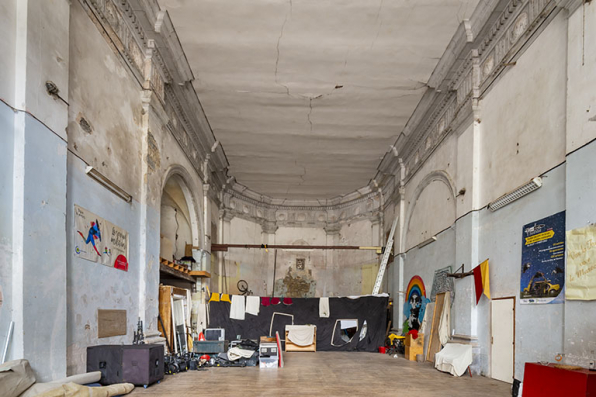Intérieur de la chapelle. Vue depuis l'ouest. © Région Bourgogne-Franche-Comté, Inventaire du patrimoine Intérieur de la chapelle. Vue depuis l'ouest. © Région Bourgogne-Franche-Comté, Inventaire du patrimoine