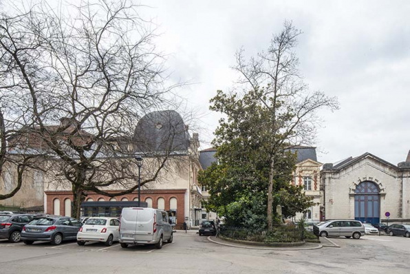 Vue d'ensemble depuis la place Granvelle, à l'ouest. © Région Bourgogne-Franche-Comté, Inventaire du patrimoine