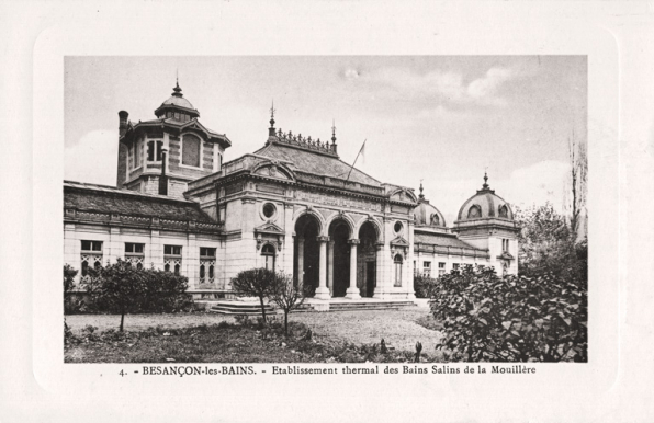 Façade principale (vers 1950). © Région Bourgogne-Franche-Comté, Inventaire du patrimoine