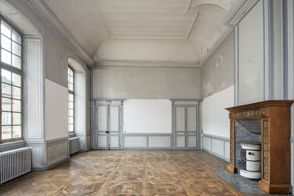 Ancienne salle du conseil (premier étage). Vue depuis le nord. © Région Bourgogne-Franche-Comté, Inventaire du patrimoine