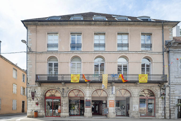 Façade ouest. © Région Bourgogne-Franche-Comté, Inventaire du patrimoine