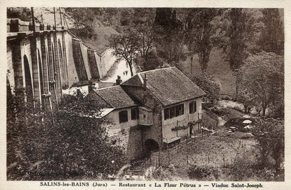 Salins-les-Bains - Viaduc de Saint-Joseph, s.d. [début 20e siècle]. © Région Bourgogne-Franche-Comté, Inventaire du patrimoine