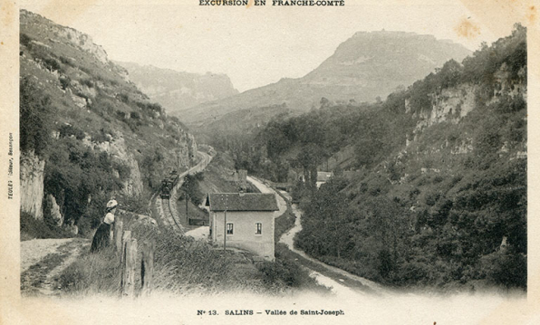 Salins – Vallée de Saint-Joseph, s.d. [fin 19e ou début 20e siècle]. © Région Bourgogne-Franche-Comté, Inventaire du patrimoine