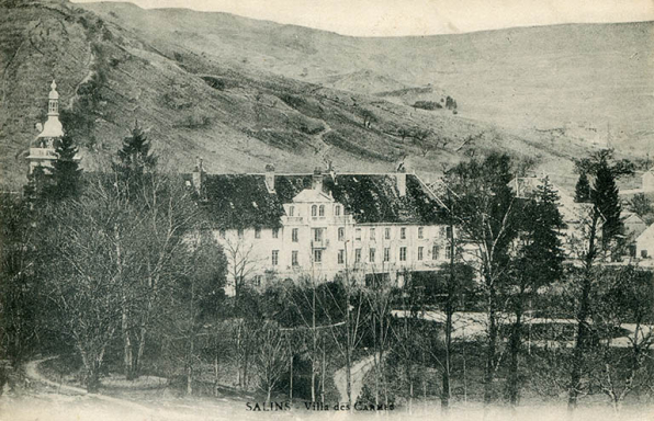 Salins - Villa des Carmes, s.d. [fin 19e ou début 20e siècle]. © Région Bourgogne-Franche-Comté, Inventaire du patrimoine