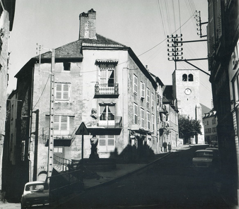 Vue du quartier vers 1960. © Région Bourgogne-Franche-Comté, Inventaire du patrimoine