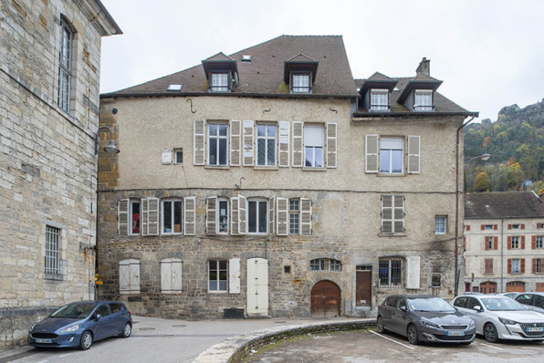 Façade ouest. © Région Bourgogne-Franche-Comté, Inventaire du patrimoine
