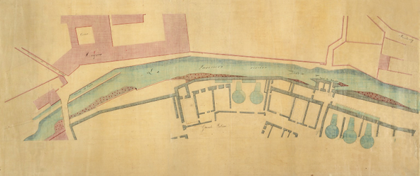 Plan de la Furieuse [...], 1835. © Région Bourgogne-Franche-Comté, Inventaire du patrimoine