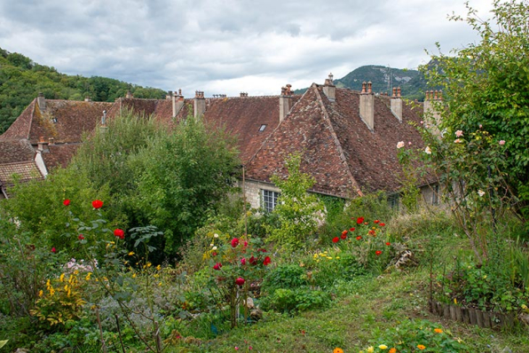 Toitures du couvent, depuis le sud-est. © Région Bourgogne-Franche-Comté, Inventaire du patrimoine