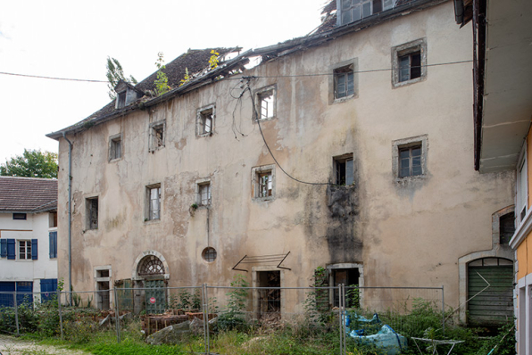 Façade nord du grand bâtiment conventuel. © Région Bourgogne-Franche-Comté, Inventaire du patrimoine