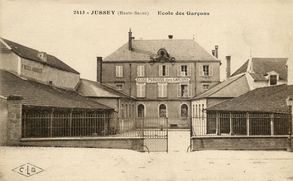 L'école au début du 20e siècle. © Archives départementales de la Haute-Saône