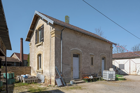 Le bâtiment occidental. © Région Bourgogne-Franche-Comté, Inventaire du patrimoine
