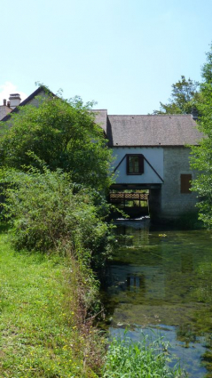 Vue du moulin depuis l'ouest. © Parc national de forêts