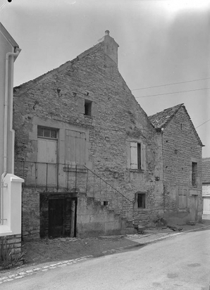 Maison sise parcelle AC 116, du cadastre de 1963. © Région Bourgogne-Franche-Comté, Inventaire du patrimoine