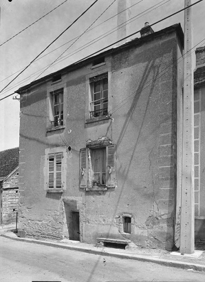 Façade antérieure sur rue. © Région Bourgogne-Franche-Comté, Inventaire du patrimoine