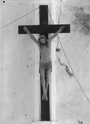 Christ en croix : face. © Région Bourgogne-Franche-Comté, Inventaire du patrimoine