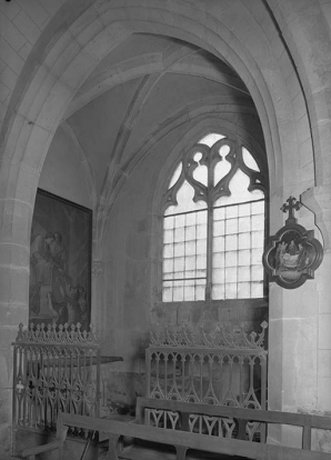 Chapelle latérale à croisée d'ogives. © Région Bourgogne-Franche-Comté, Inventaire du patrimoine