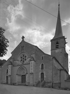 Façade antérieure. © Région Bourgogne-Franche-Comté, Inventaire du patrimoine