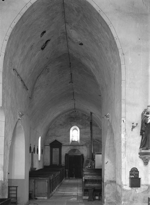 Vue prise depuis le choeur. © Région Bourgogne-Franche-Comté, Inventaire du patrimoine