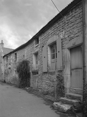 Façade sur la ruelle (comprise entre la rue du Colombier et la rue Mignot). © Région Bourgogne-Franche-Comté, Inventaire du patrimoine