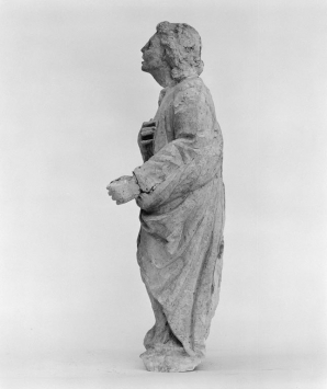 Vue de profil gauche de Saint-Jean-l'Evangéliste. © Région Bourgogne-Franche-Comté, Inventaire du patrimoine Vue de profil gauche de Saint-Jean-l'Evangéliste. © Région Bourgogne-Franche-Comté, Inventaire du patrimoine