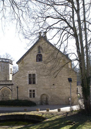 Elévation nord du bâtiment du réfectoire. © Région Bourgogne-Franche-Comté, Inventaire du patrimoine