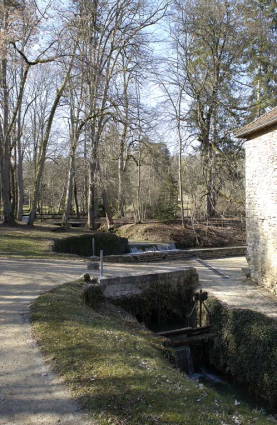 Vue du parc. © Région Bourgogne-Franche-Comté, Inventaire du patrimoine