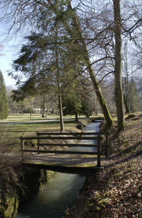 Vue du parc. © Région Bourgogne-Franche-Comté, Inventaire du patrimoine Vue du parc. © Région Bourgogne-Franche-Comté, Inventaire du patrimoine