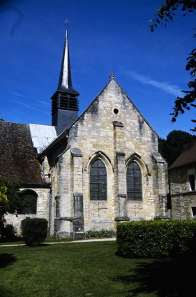 Le chevet de l'église. © Région Bourgogne-Franche-Comté, Inventaire du patrimoine