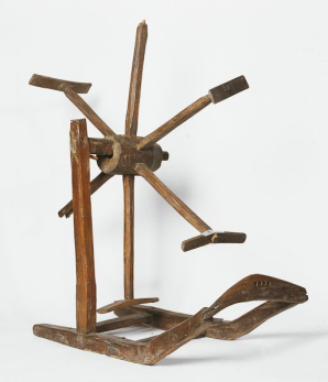 Vue d'un dévidoir. © Région Bourgogne-Franche-Comté, Inventaire du patrimoine