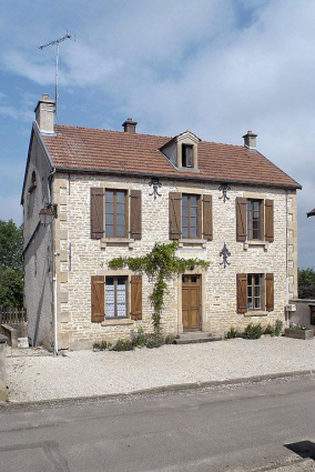 Façade sur rue. © Région Bourgogne-Franche-Comté, Inventaire du patrimoine