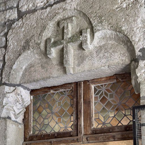 Tympan du portail. © Région Bourgogne-Franche-Comté, Inventaire du patrimoine