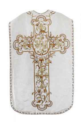 Vue d'ensemble de la chasuble. © Région Bourgogne-Franche-Comté, Inventaire du patrimoine