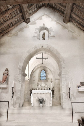 Arcade de la nef. © Région Bourgogne-Franche-Comté, Inventaire du patrimoine