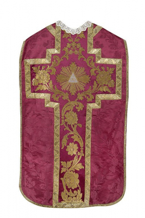 Vue d'ensemble de la chasuble. © Région Bourgogne-Franche-Comté, Inventaire du patrimoine