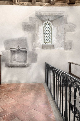 Lavabo et fenêtre. © Région Bourgogne-Franche-Comté, Inventaire du patrimoine