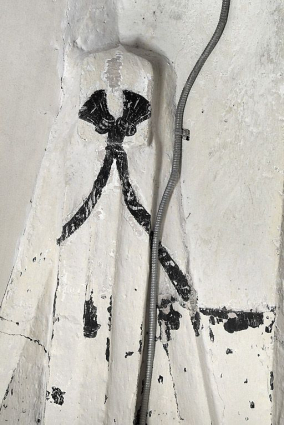 Chapelle droite, détail d'un culot. © Région Bourgogne-Franche-Comté, Inventaire du patrimoine