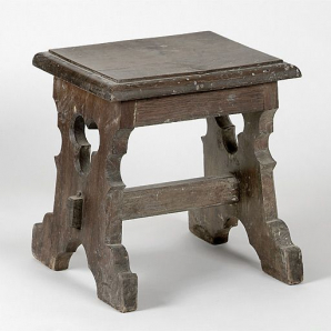 Vue d'un tabouret. © Région Bourgogne-Franche-Comté, Inventaire du patrimoine