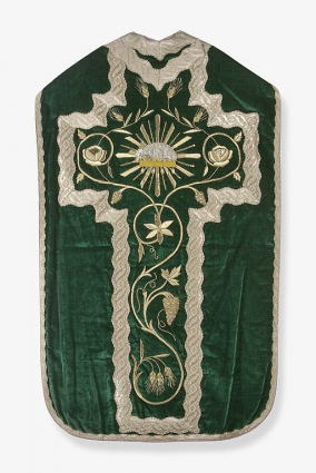 Dos de la chasuble. © Région Bourgogne-Franche-Comté, Inventaire du patrimoine