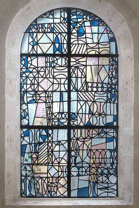 Verrière sud du choeur. © Région Bourgogne-Franche-Comté, Inventaire du patrimoine