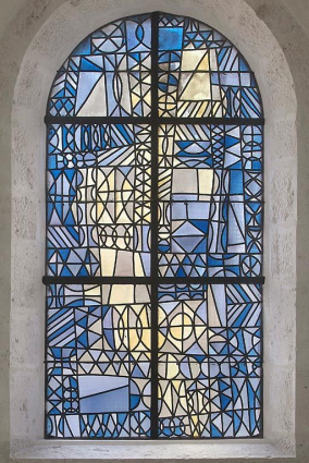 Verrière nord du choeur. © Région Bourgogne-Franche-Comté, Inventaire du patrimoine